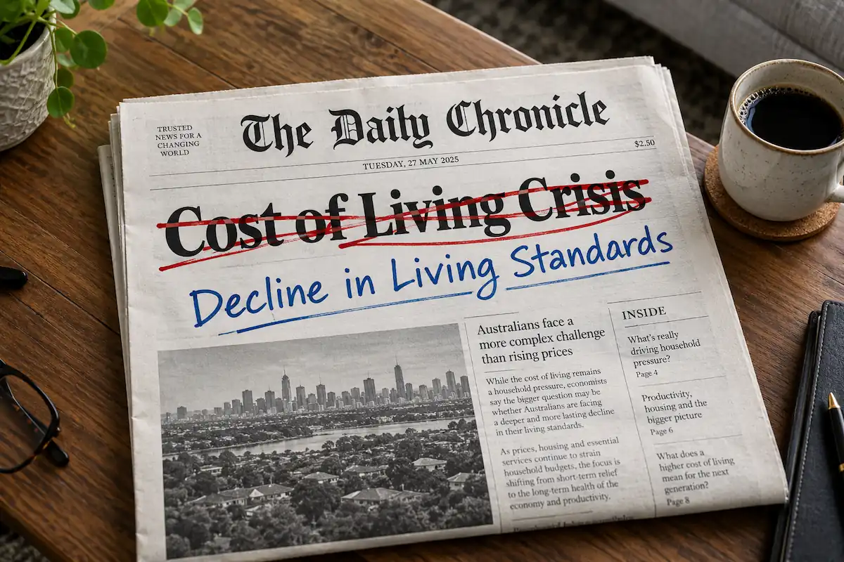 Cost of Living Crisis vs Decline in Living Standards